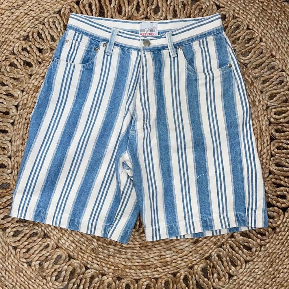 Vintage Denim republic High Waisted Shorts
